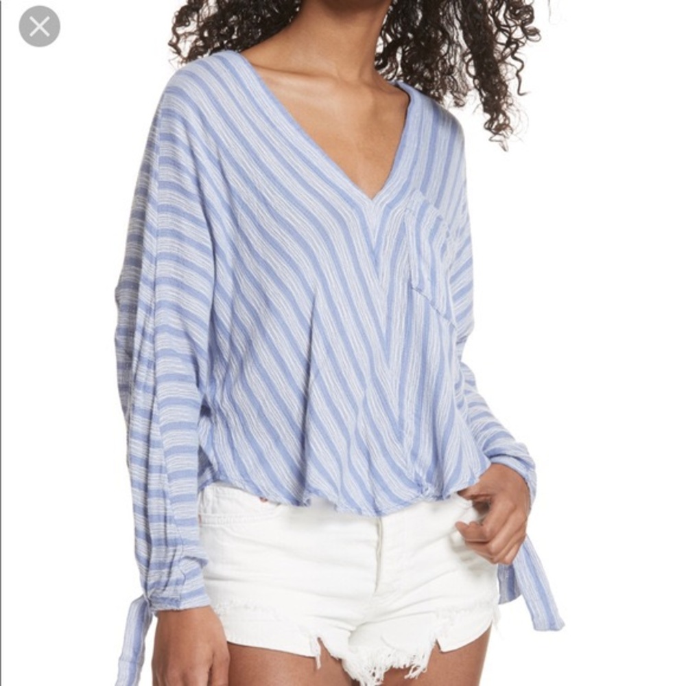 Free People Morning Striped Dolman Top | Sz M